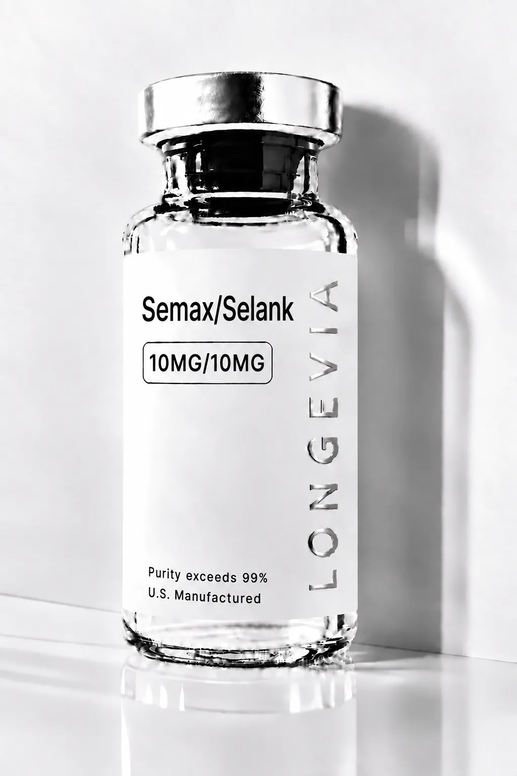 Semax / Selank research peptide vial